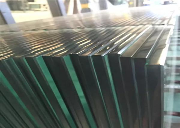 Buy cheap Clear Tempered Safety Glass 3mm - 19mm Toughened Glass For Partition Wall from wholesalers