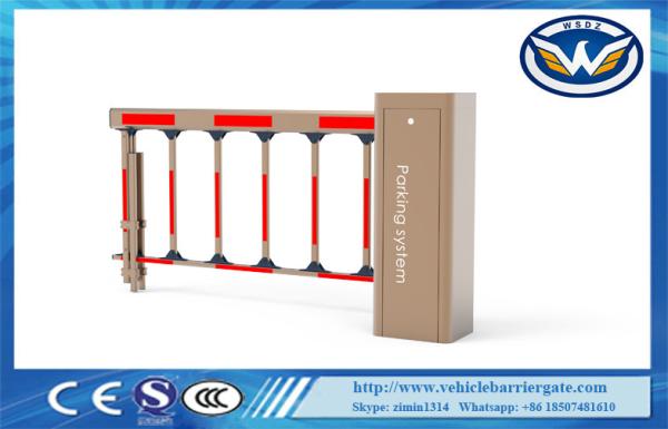 Buy cheap OEM Two Fence Boom Vehicle Barrier Gate With 24V DC Brushless Motor from wholesalers