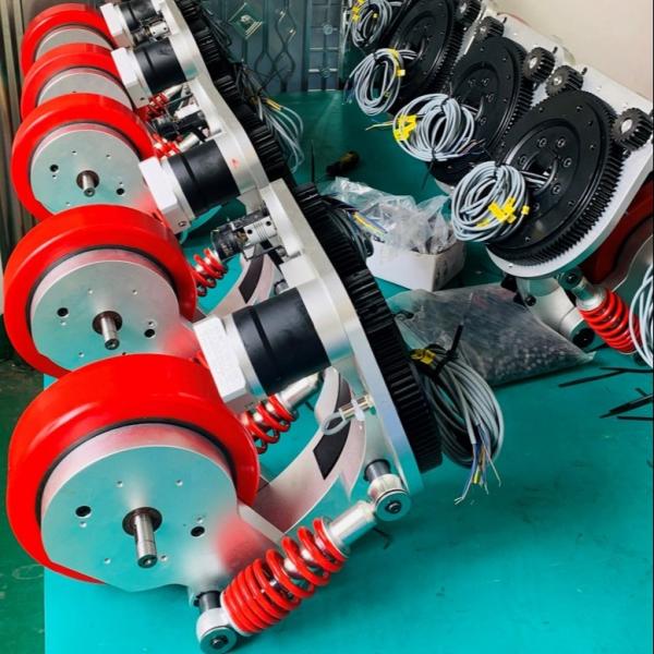Buy cheap 2000W Planetary Reducer AGV Industrial Drive Wheels Heavy Duty Robot Wheels from wholesalers