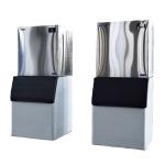 760*830*1893mm 25C Water Inlet Temperature Cube Ice Machine for Human Consumptio