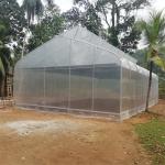 Cheap Good Price Plastic Film Tropical Tunnel House Single-Span Sawtooth Top