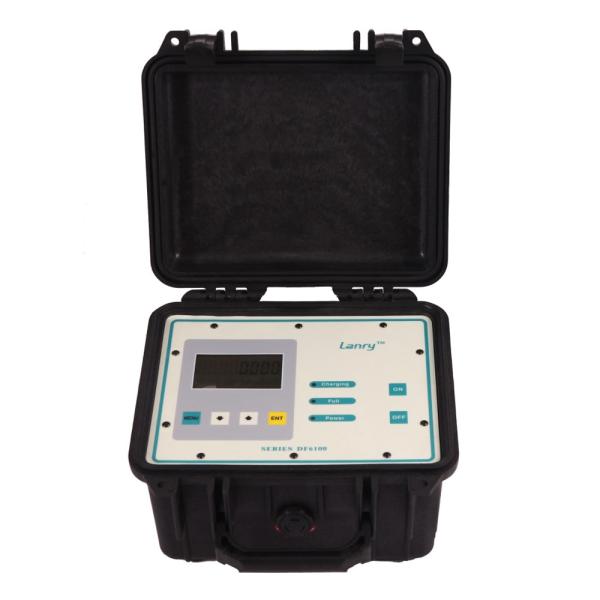 Buy cheap Dn100 Clamp On 4-20ma Output Wastewater Portable Ultrasonic Flowmeter from wholesalers