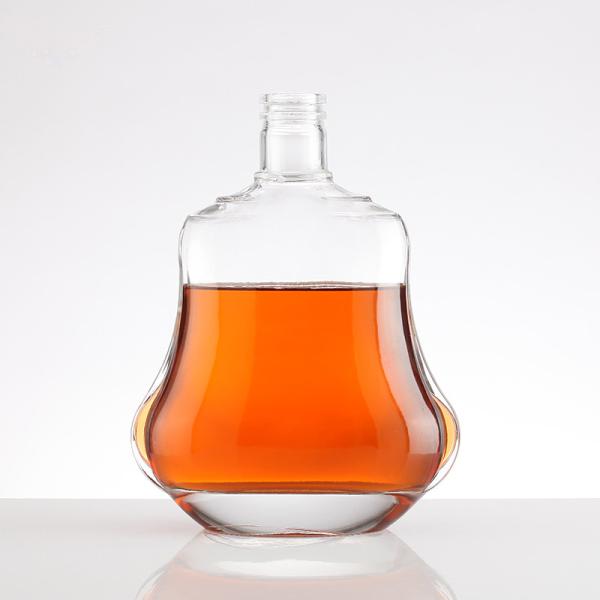 Buy cheap Super Flint Glass 300 ml 500 ml 750 ml Whisky Spirits Vodka Bottle for Liquor Tequila from wholesalers