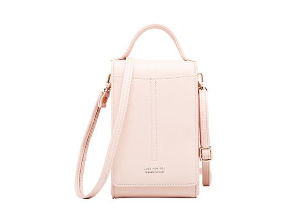Buy cheap Long Paragraph Slung Pu Leather Bag , Multi Functional Mobile Phone Purse from wholesalers