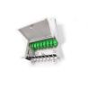 Buy cheap Indoor 8 Core Floor Fiber Optic Termination Box from wholesalers