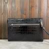 Buy cheap Authentic Crocodile Skin Businessmen Envelop Clutch Wristlets Purse Genuine Alligator Leather Male Large Card Holders from wholesalers