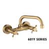 Buy cheap Antique Brass Shower Home Depot Tub Faucet Mixer Double Handle Ceramic Cartridge Valve Core from wholesalers