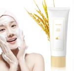 Natural Organic Rice Cleansing Foam Wash Deep Cleanse Facial Pore Soothing