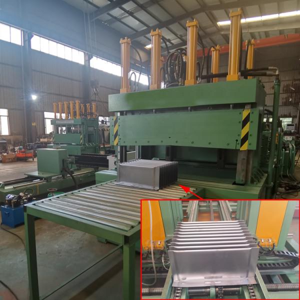 Buy cheap Transformer Oil Tank Shell Corrugated Fin Forming Machine Equipment Automatic from wholesalers