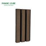 Customized Pattern 13mm Thickness Wood Slat Wall Panels For Interior Design