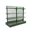Buy cheap Single Side Display Grid Rack Heavy Duty Supermarket Shelving from wholesalers
