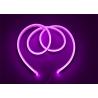 Buy cheap PVC 480 - 540lm Battery Powered Neon Light Strips 2.5cm 3000 - 6000K from wholesalers