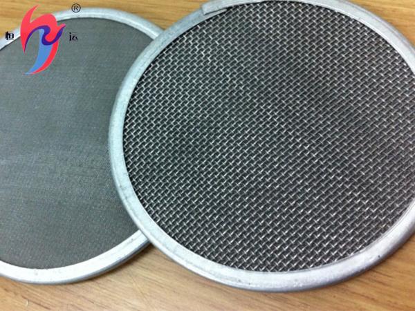 Buy cheap Plain Weave Stainless Steel Wire Mesh Panels , Metal Mesh Fabric 25 50 100 Micron from wholesalers
