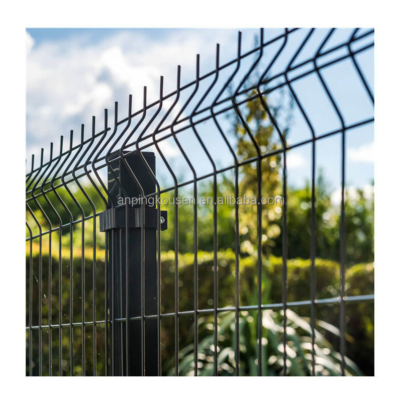 Metal Frame Customized Segmented Perimeter 3D Fence Panel for Outdoor Farm Fence Garden