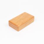 Durable wooden box jewelry storage box Ring Packaging Custom logo