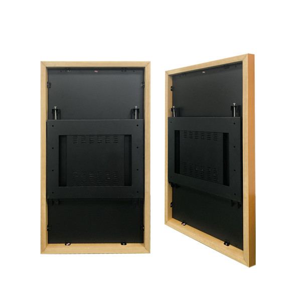 Advertising Player Indoor 27'' Wooden Frame Digital Signage