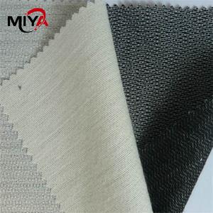 Buy cheap White 40Dx150D Suit Fusible Interlining Fabric from wholesalers