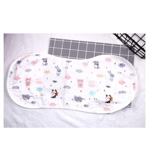 Buy cheap Baby Bandana Muslin Burp Cloths Reversible 100 Muslin Cotton Multi Color from wholesalers