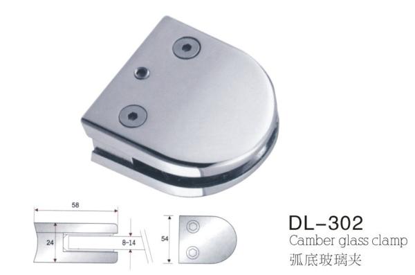 Buy cheap glass clamps DL302, Zinc alloy from wholesalers