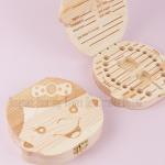 Baby Tooth Fairy Box, First Tooth Keepsake Box for Kids - Wooden Tooth Holder &