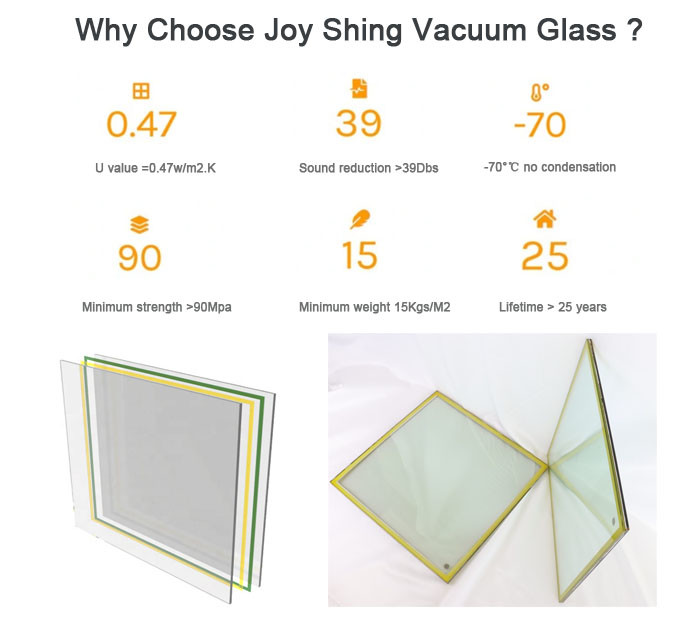 Vacuum Soundproof Glass Vacuum Glass