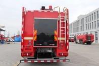 Buy cheap HOWO Commercial Fire Trucks Water 9000L Foam 3000L Water Tank Emergency One Fire Trucks from wholesalers