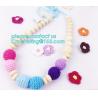 Buy cheap baby name pacifier holder, wood bead pacifier clip , baby shower gift, dummy holder , amigurumi hare from wholesalers