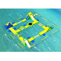 Buy cheap Inflatable Backyard Water Park / Inflatable Aqua Park Size 25 * 25m product