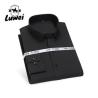 Buy cheap Men Long Sleeve Business Shirts Single Button Casual Plaid Striped Shirt from wholesalers