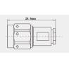 Buy cheap TNC Straight Male Stainless Steel RF Coaxial Connector for SFF-50-3-1 Cable from wholesalers