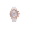 Buy cheap High End Mens Chronograph Watches Leather Band , White Chronograph Watch from wholesalers