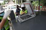 Composting Waste Grinding Machine For Garden 2400*1650*1350mm