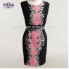 Buy cheap Casual polyester spandex new design lady casual women's clothing print dress for women from wholesalers