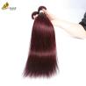 Buy cheap 99j Burgundy Body Wave Bundles Brazilian Virgin Remy Human Hair Extension Bundles from wholesalers