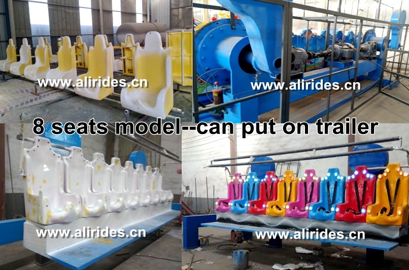 thrilling top dancer ride Amusement park equipment Crazy waves Miami rides for sale