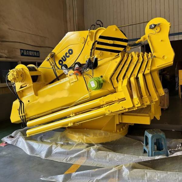 Buy cheap OUCO 0.9T21.6M Knuckle Telescope Boom Offshore Crane from wholesalers