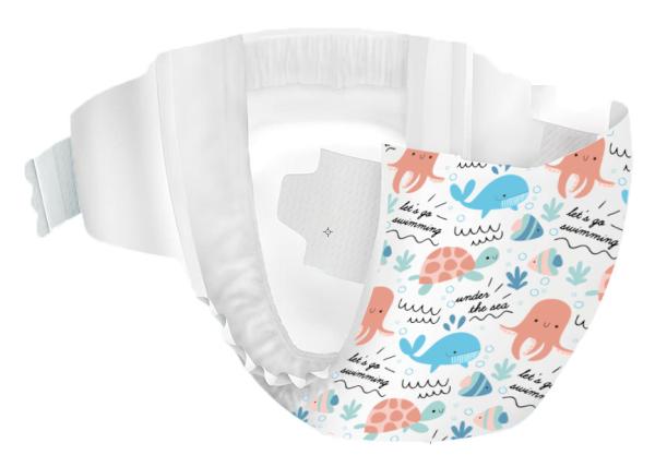 Buy cheap Nonwoven 3D Leak Prevention Channel Disposable Baby Diapers from wholesalers