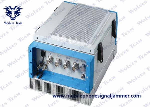 Waterproof Mobile Phone Jamming Device Military GSM 3G 4G 300W Outdoor High