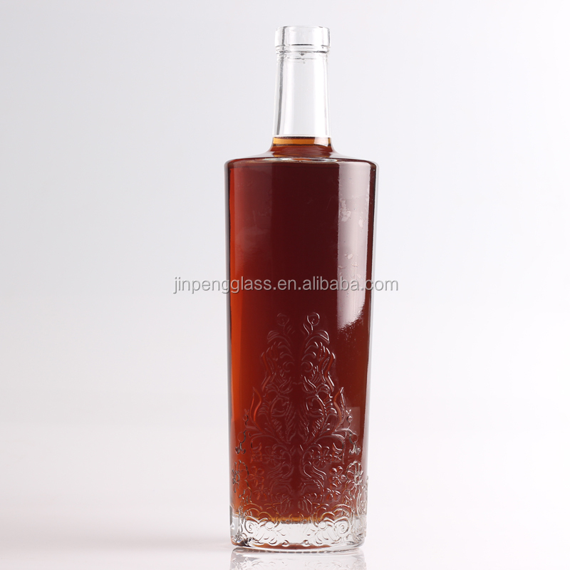 Uso de Vodka Las Mejores Botellas de Ron de Whisky Transparentes de 50 cl con Corcho