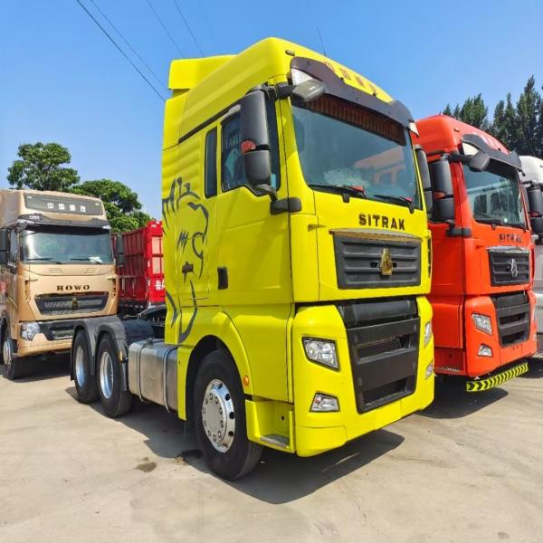 Buy cheap 430hp Used Tractor Trailer Sinotruk Howo C7 10 Wheels from wholesalers