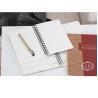 Buy cheap 16K Cute Spiral Bound Notebook Kraft Paper Brown Cover Lined Inner Printing from wholesalers