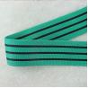 Buy cheap 40mm Upholstery Elastic Band Green Elastic Webbing For Outdoor Furniture from wholesalers