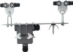 Gantry Crane Festoon Cable Trolley C-Rail Festoon System With Dual Locking