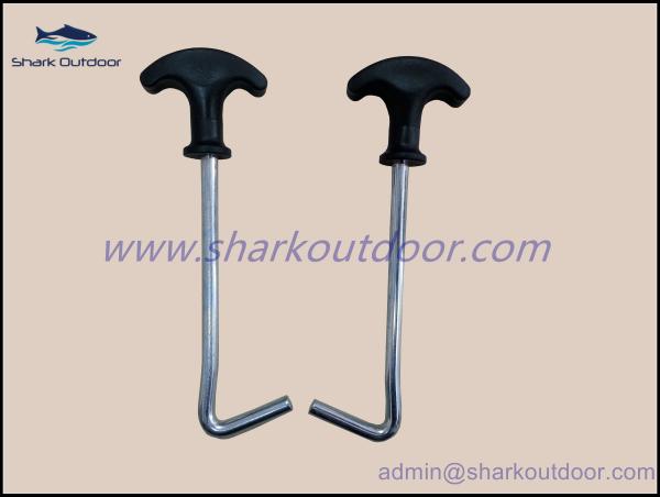 Buy cheap Tent peg puller with black head from wholesalers