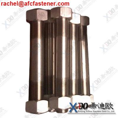 Buy cheap Monel400 metric thread stud bolts from wholesalers
