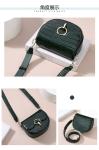 Women Crocodile Crossbady Bags Ladies Saddle Bag Pures With Wide Shoulder Strap