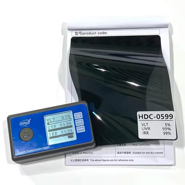 Clear Vison Stable No Fading HDC-0599 5% Dark Black CAE Nano Ceramic Film Tint