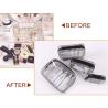 Buy cheap 4 Pcs Waterproof PVC Zippered Toiletry Carry Portable Makeup Organizer Bag from wholesalers
