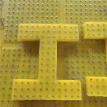 Yellow 83"X74" Anti-Skid Mat Oil Drilling Industrial