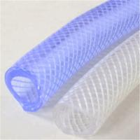 Buy cheap Factory Produce PVC Fiber Reinforced Hose Pipe / Braided Transparent Flexible product
